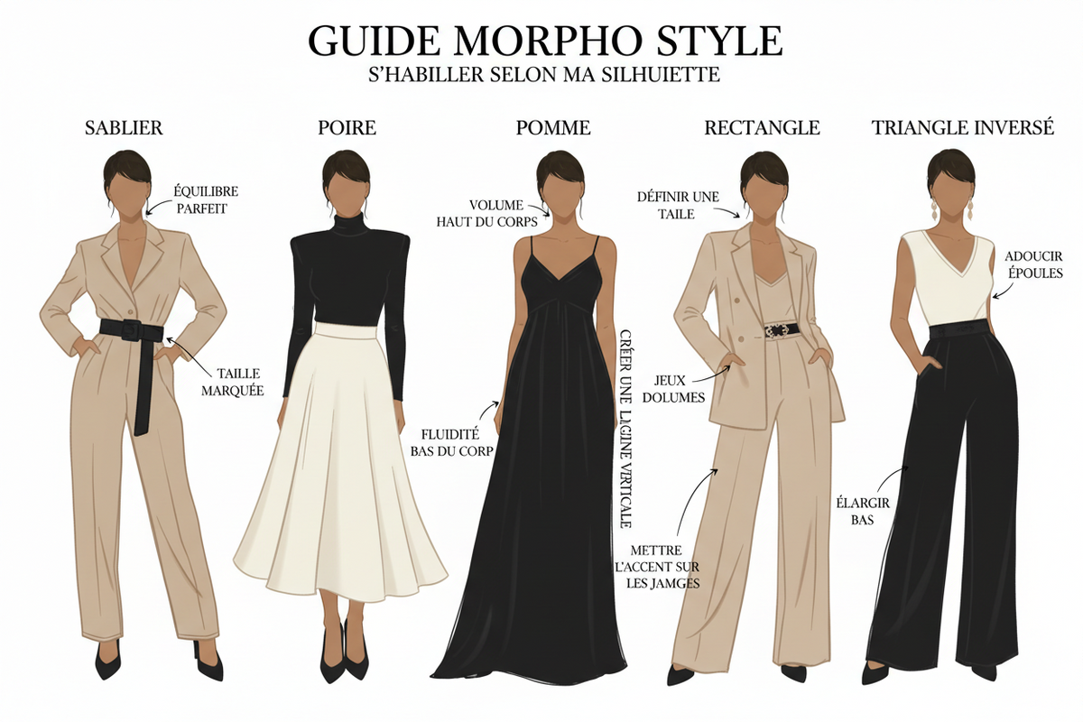 Comment s’habiller selon sa morphologie : le guide complet pour homme et femme