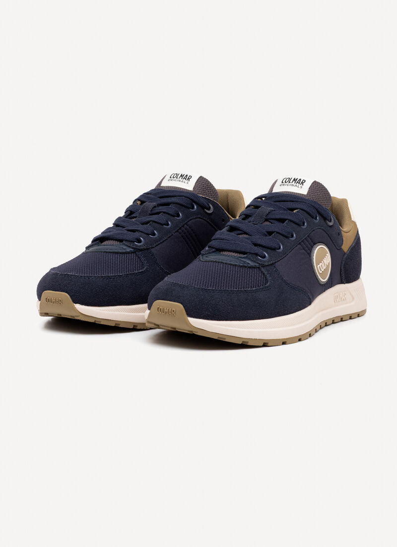 Basket Homme COLMAR Travis Authentic 061 Navy khaki