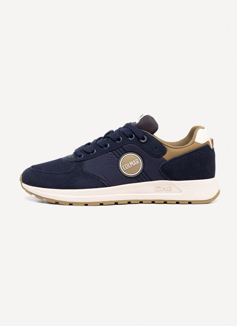 Basket Homme COLMAR Travis Authentic 061 Navy khaki