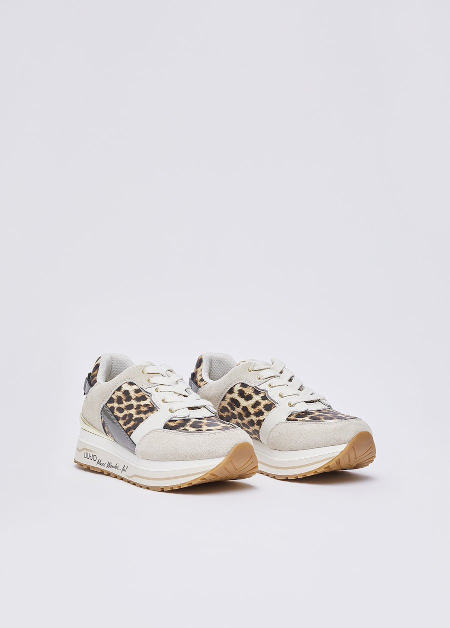 Baskets à plateforme animalier Liu Jo