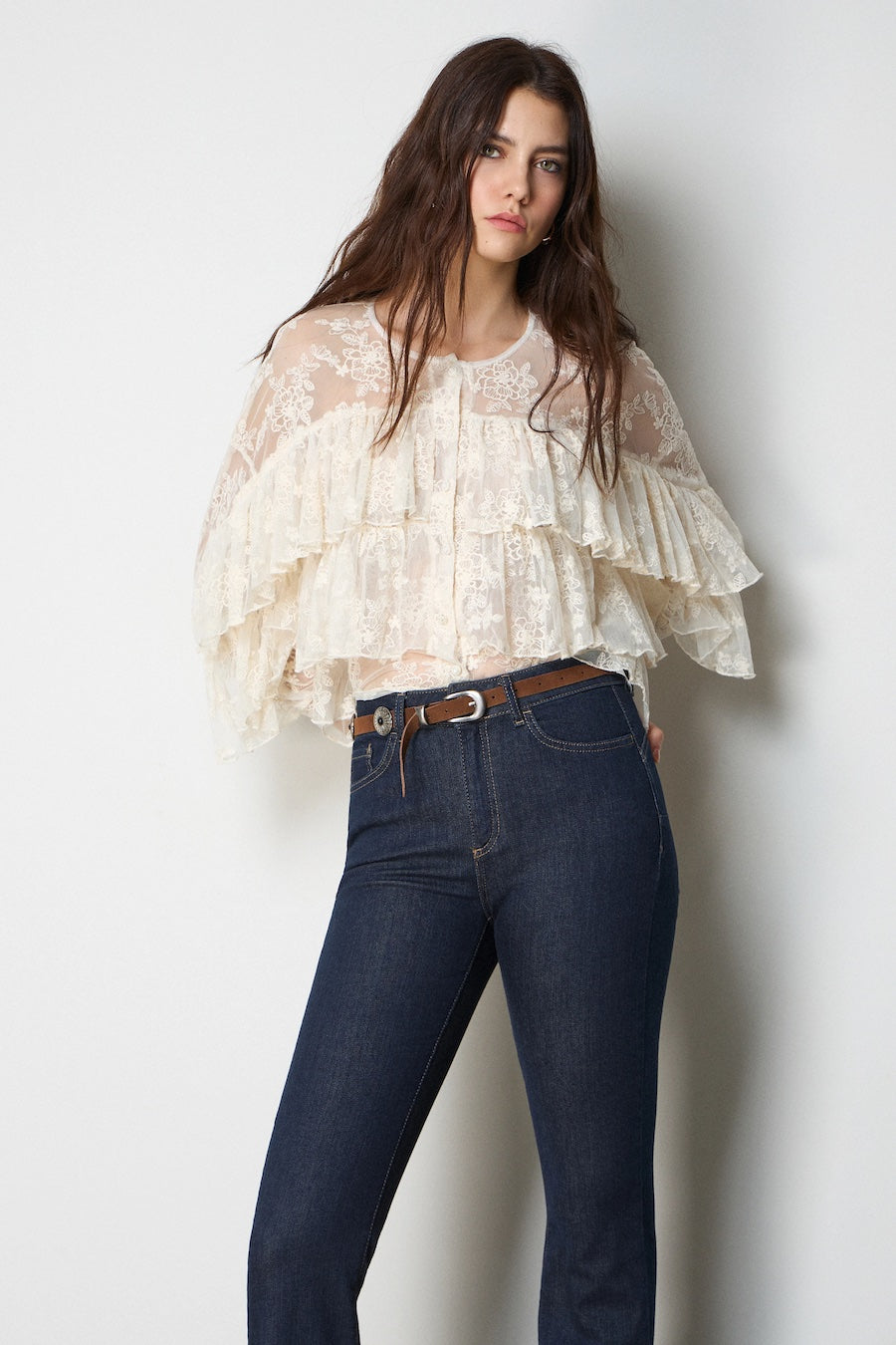 Chemise à volants BSB fashion