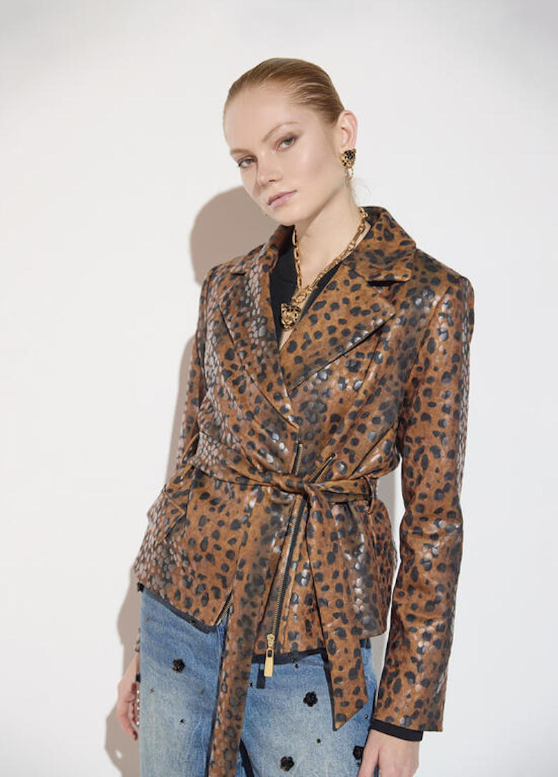 Perfecto animalier Maité by lola Casademunt