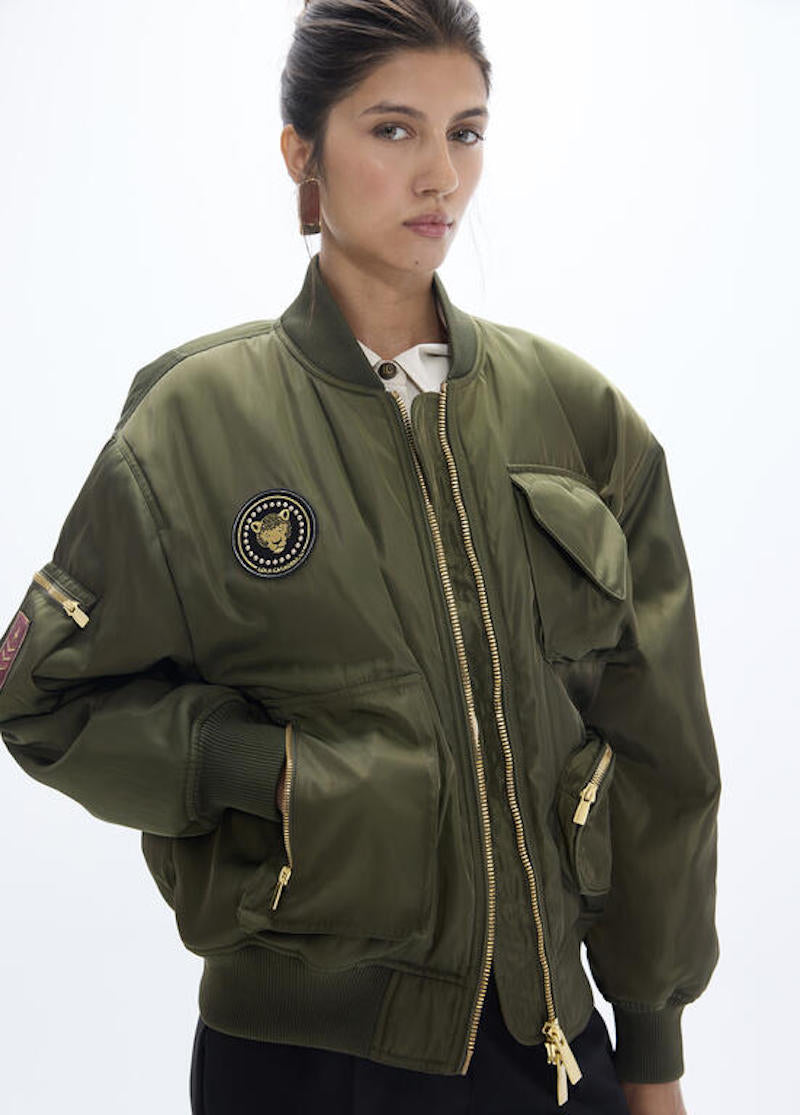 Bomber femme kaki de chez Lola Casademunt