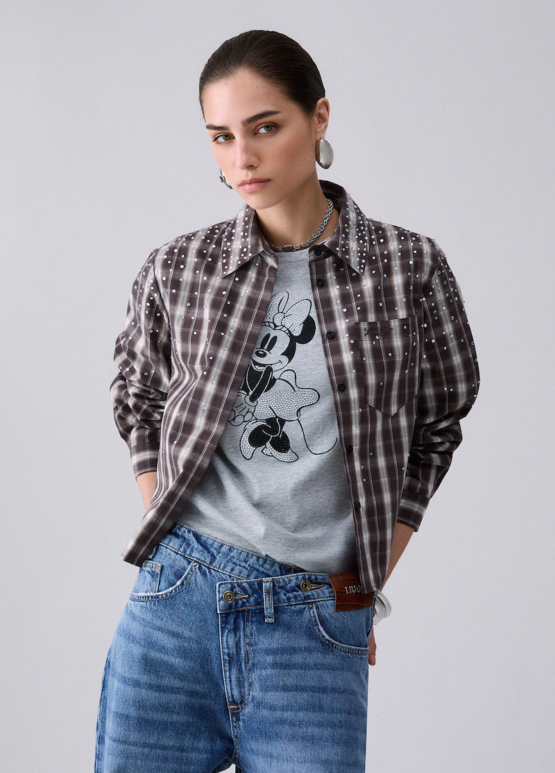 Chemise femme à carreaux Liu Jo