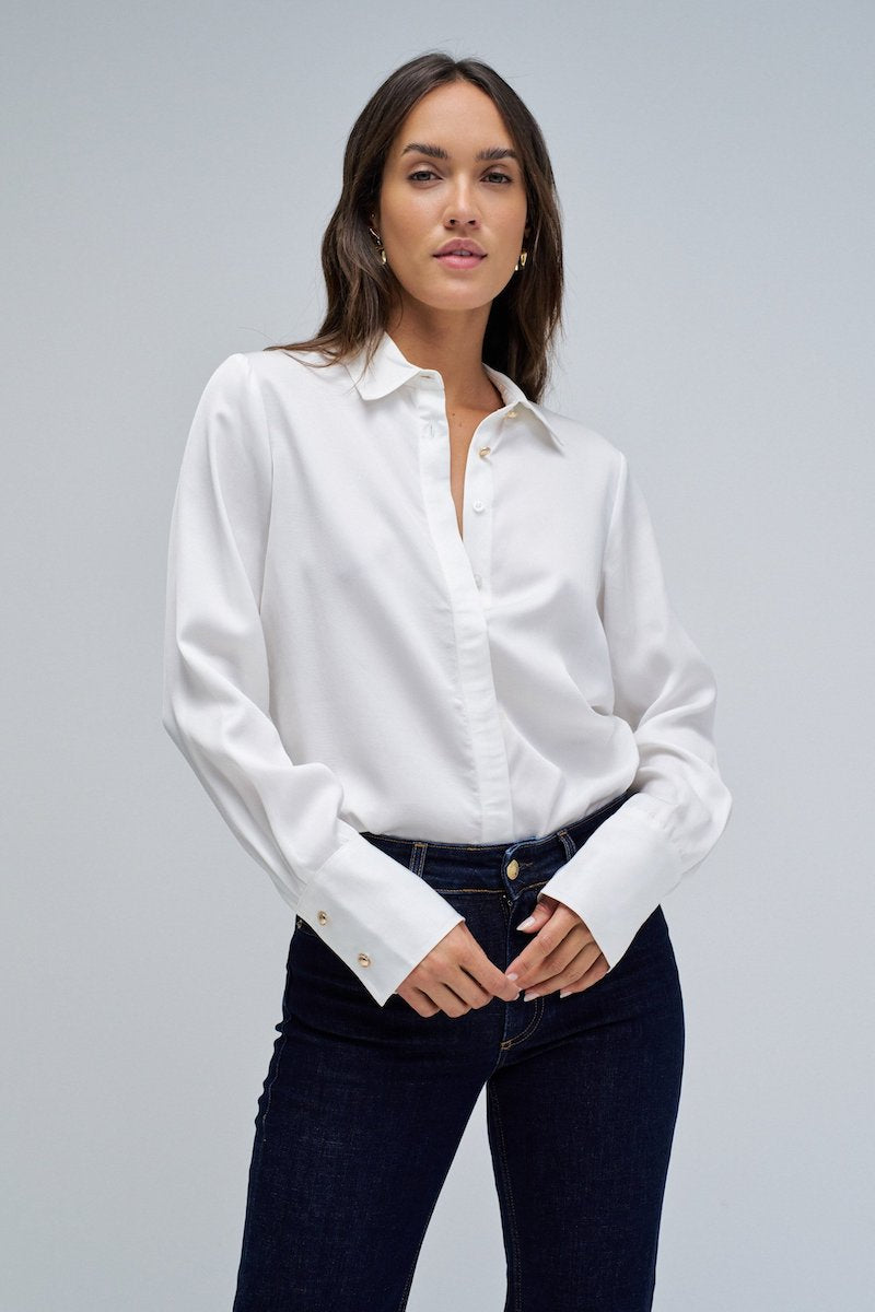 Chemise blanche salsa 21010474 012