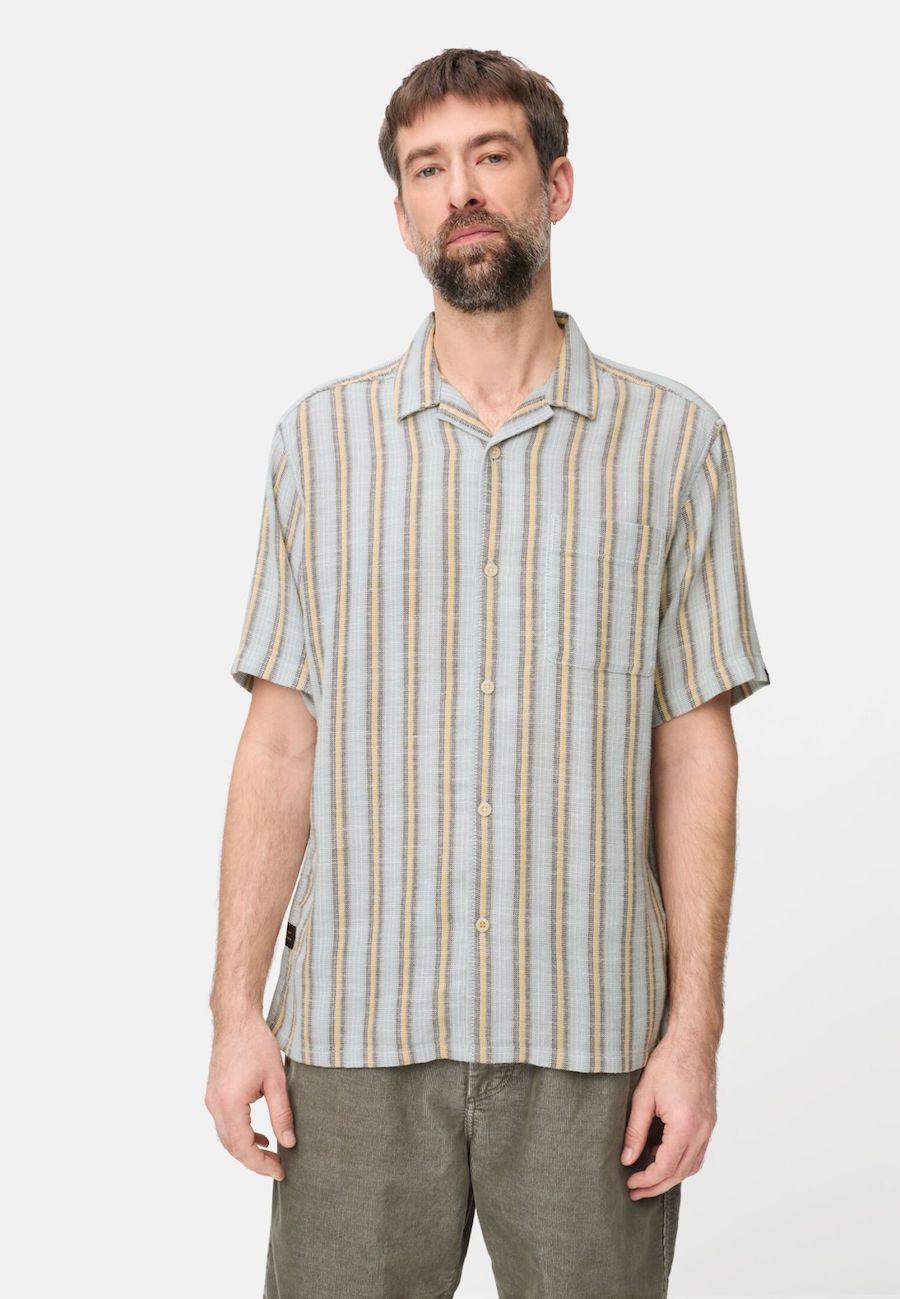 Chemise manches courte rayé pour homme de chez Camel Active
