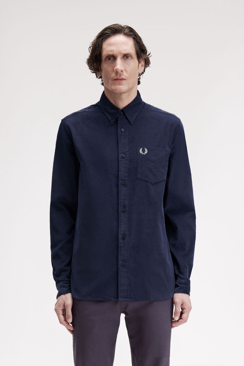 Chemise en velours côtelé Fred Perry