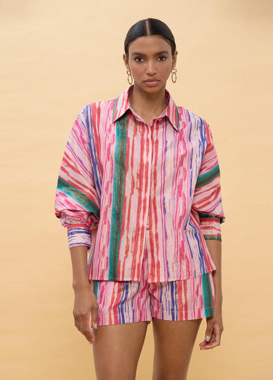 Chemise colorée large et légère Lola Casademunt