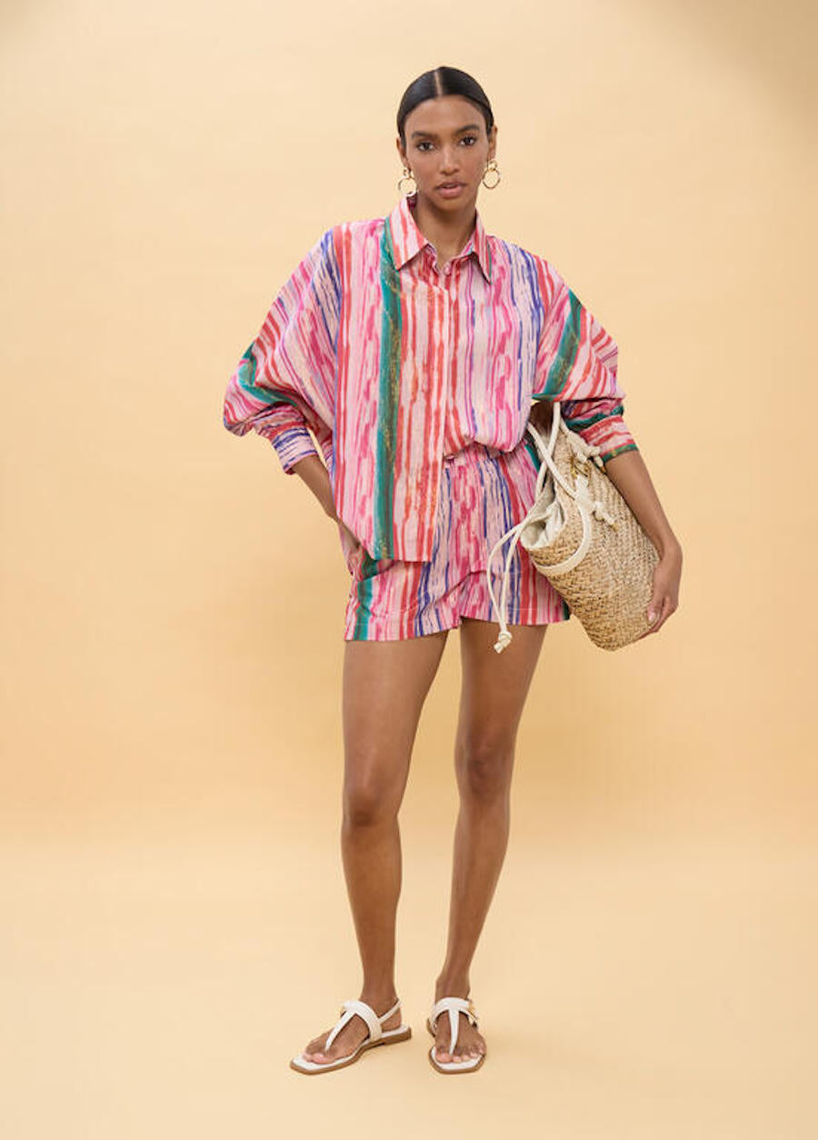 Chemise colorée large et légère Lola Casademunt