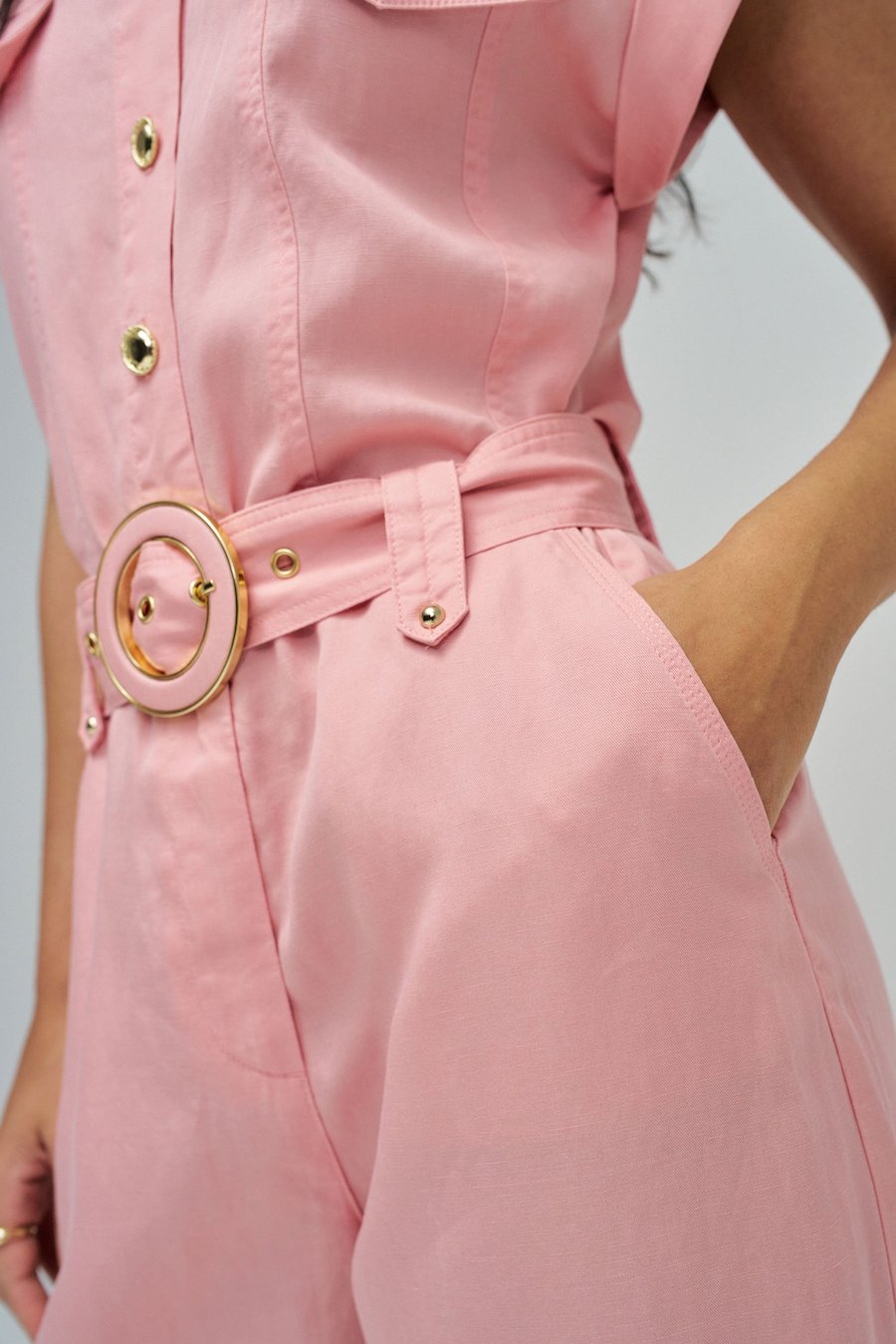 Combinaison rose pour femme de chez Salsa