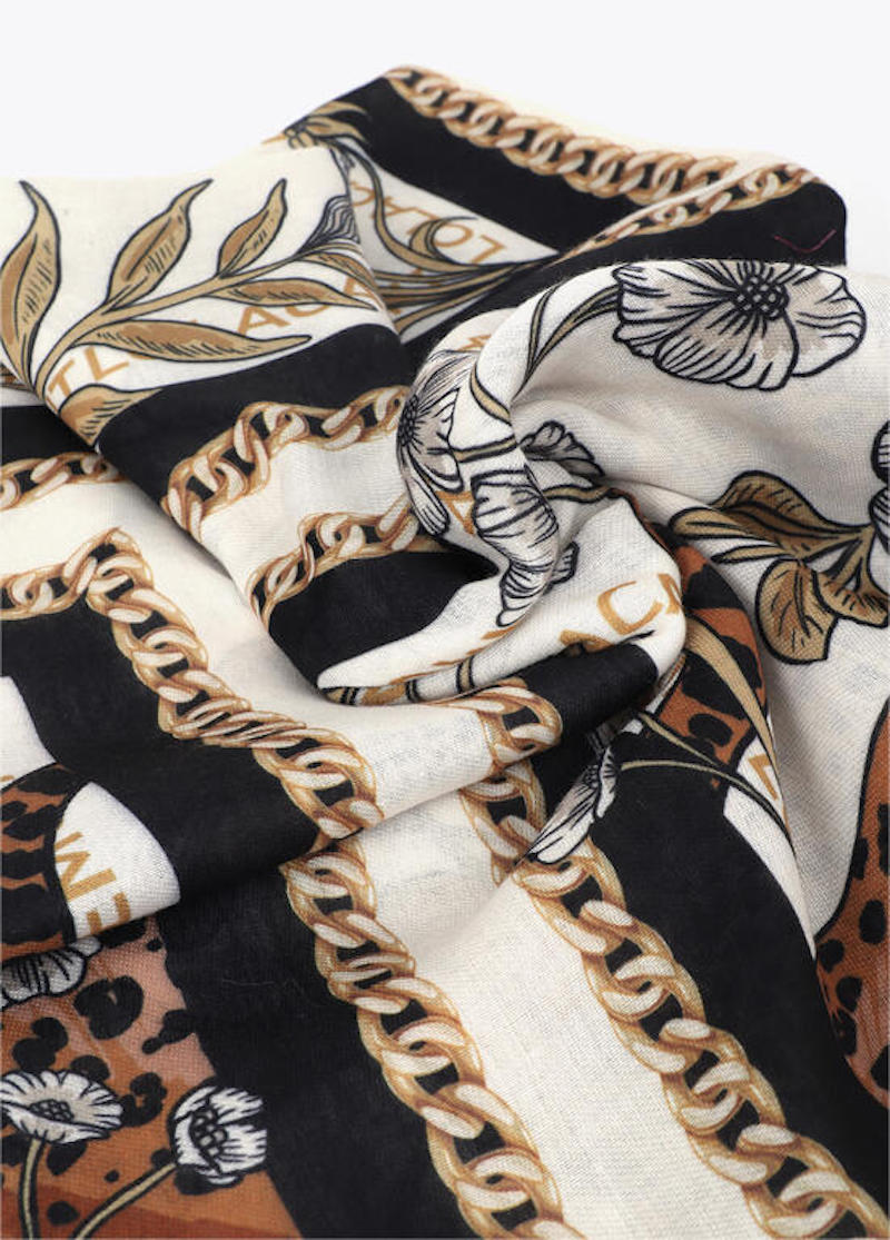 Foulard femme avec tigres Lola casademunt