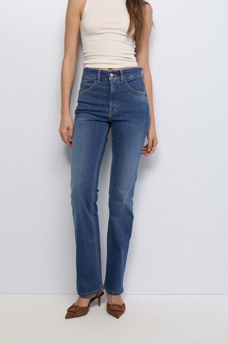 Jeans taille haute push in Salsa