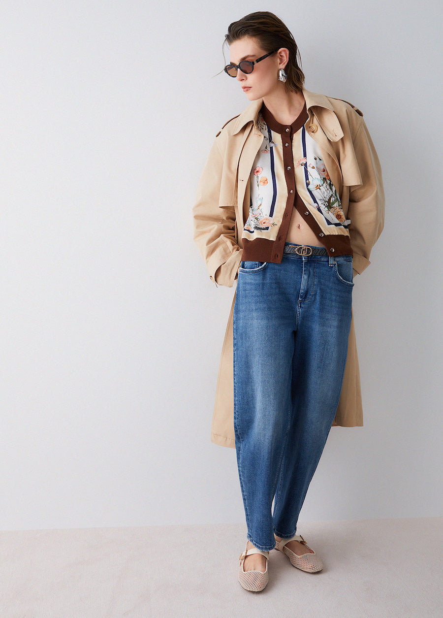 Jeans boyfriend femme signé Liu Jo