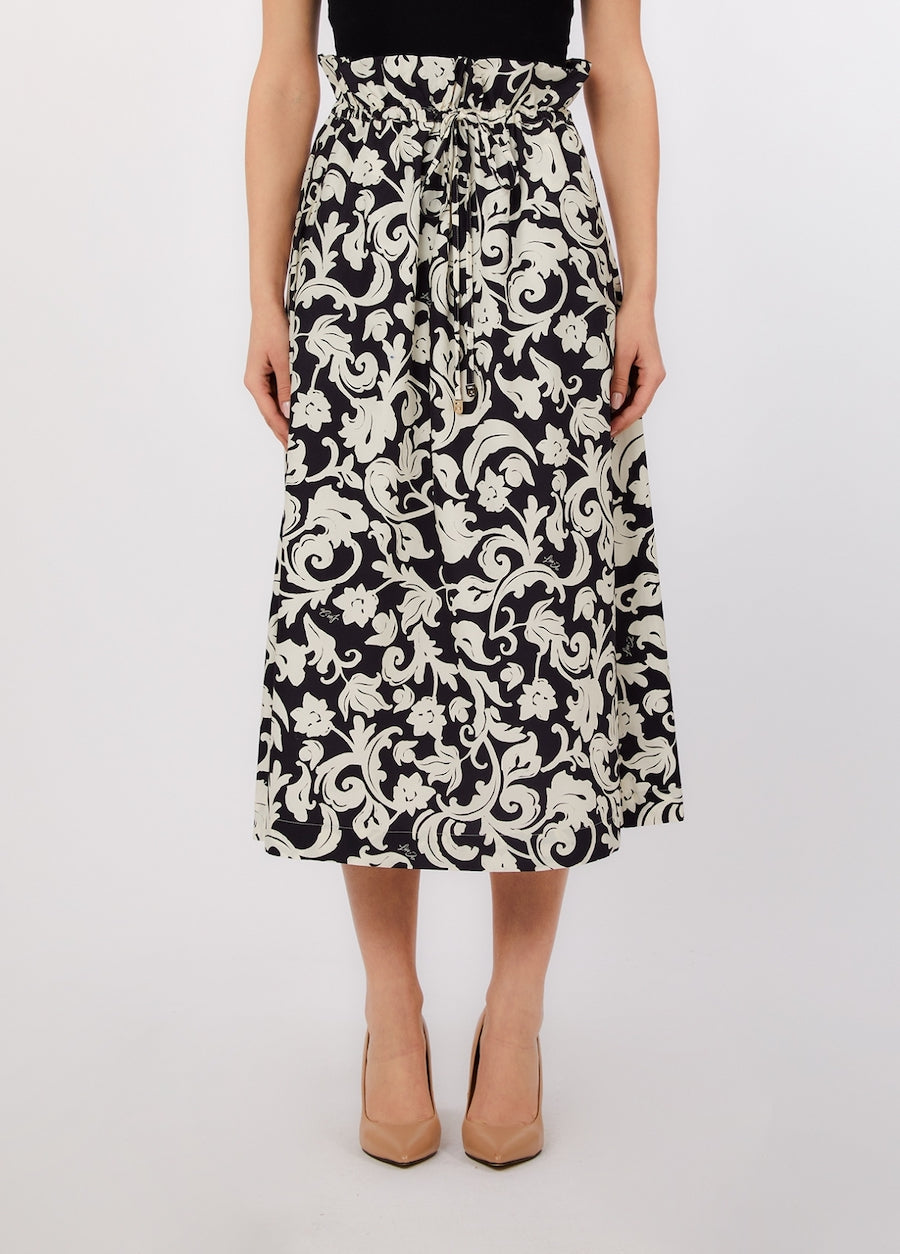 Jupe midi imprimée Liu Jo WA6353