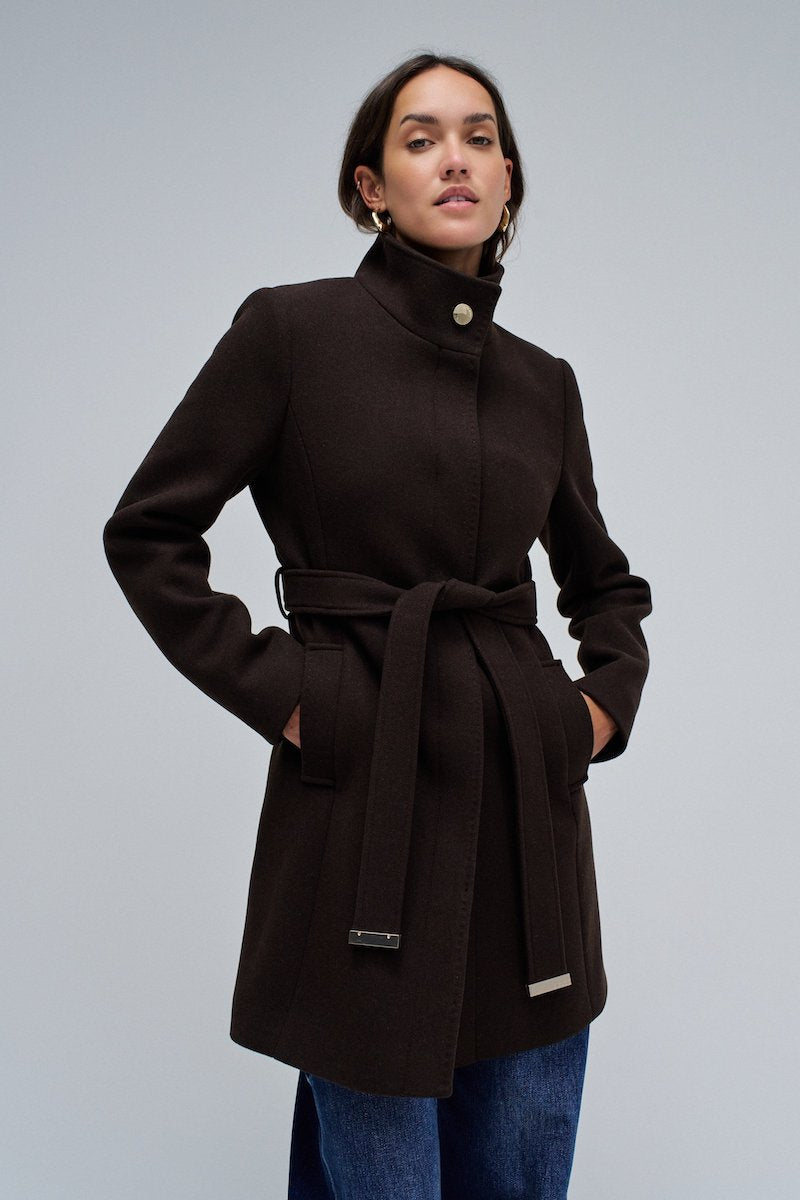 Manteau femme modèle Grace de chez Salsa