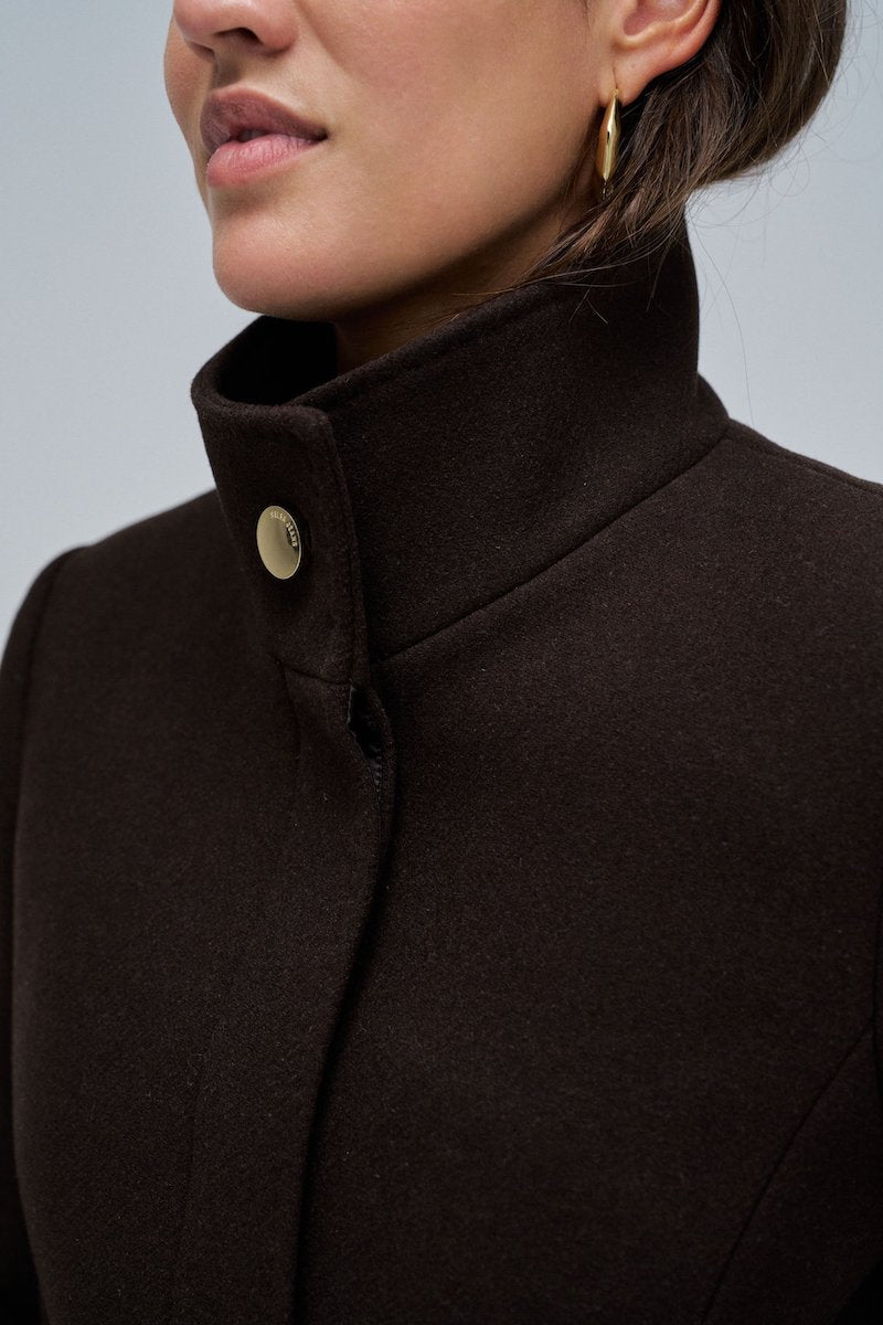 Manteau femme modèle Grace de chez Salsa