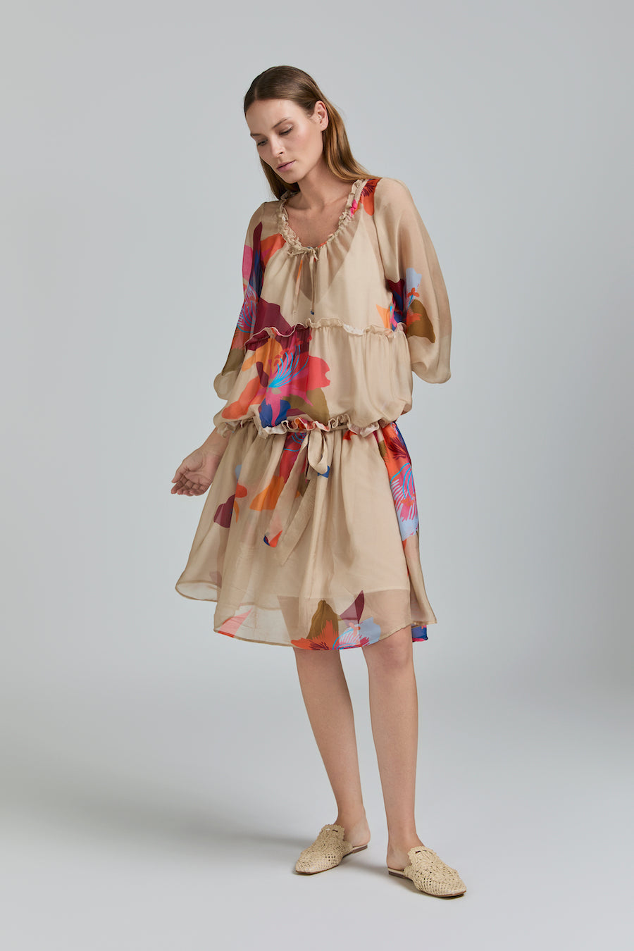 Robe en soie Tricot Chic U266