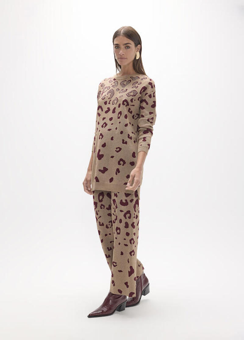 Pantalon en maille large de chez Lola Casademunt