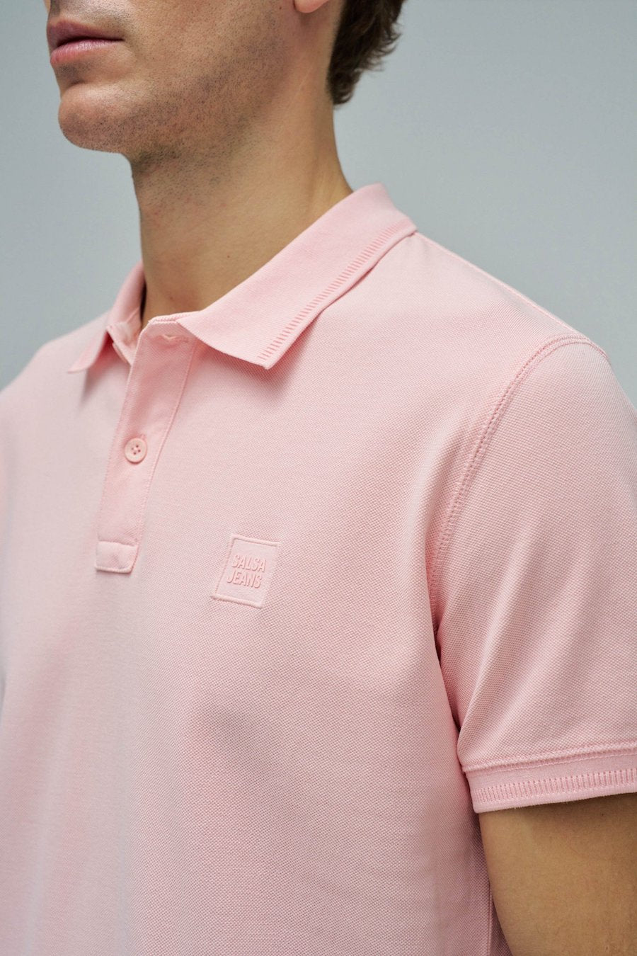 Polo rose pour homme de chez Salsa
