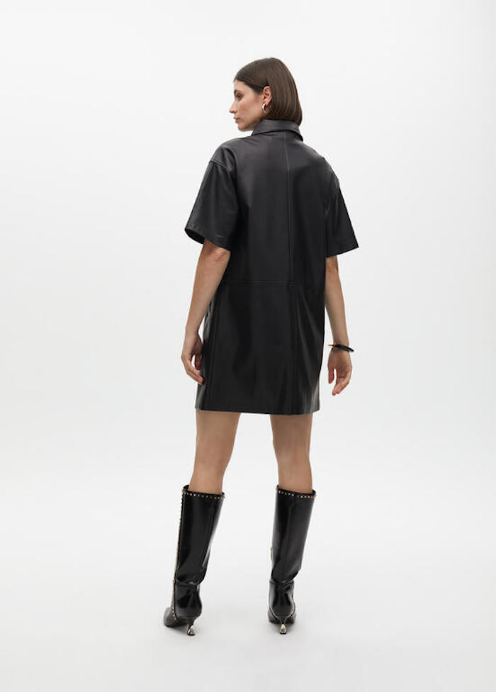 Robe en cuir écologique Lola Casademunt