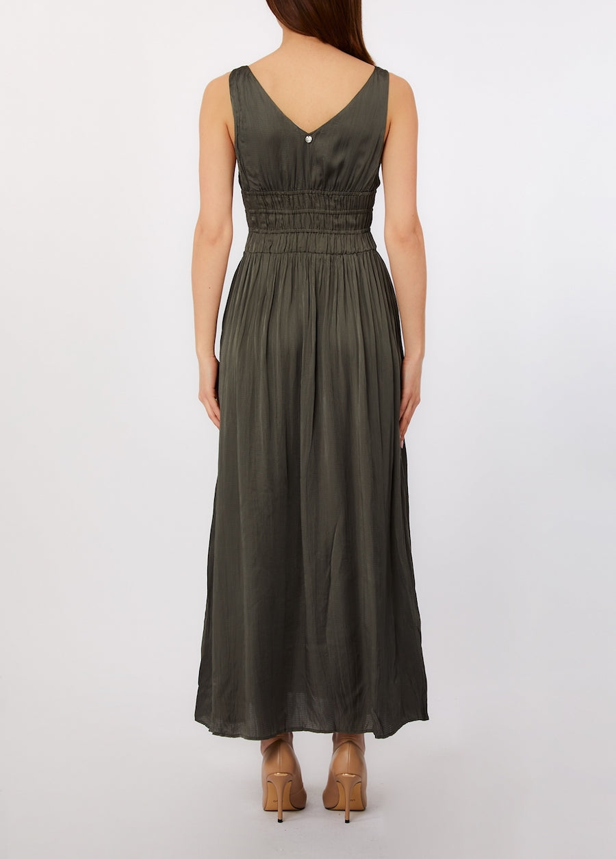 Robe longue dark Olive de chez Liu Jo