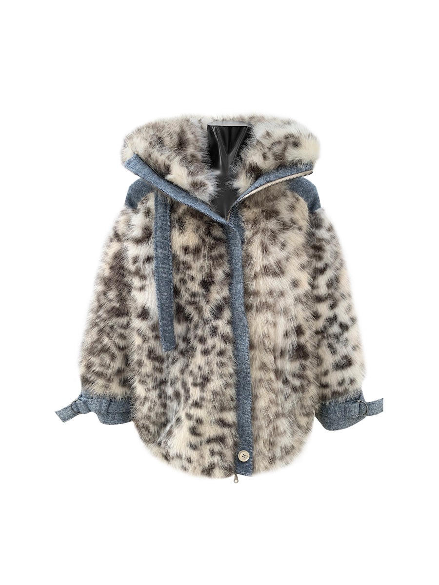 Manteau animalier de chez Tricot Chic
