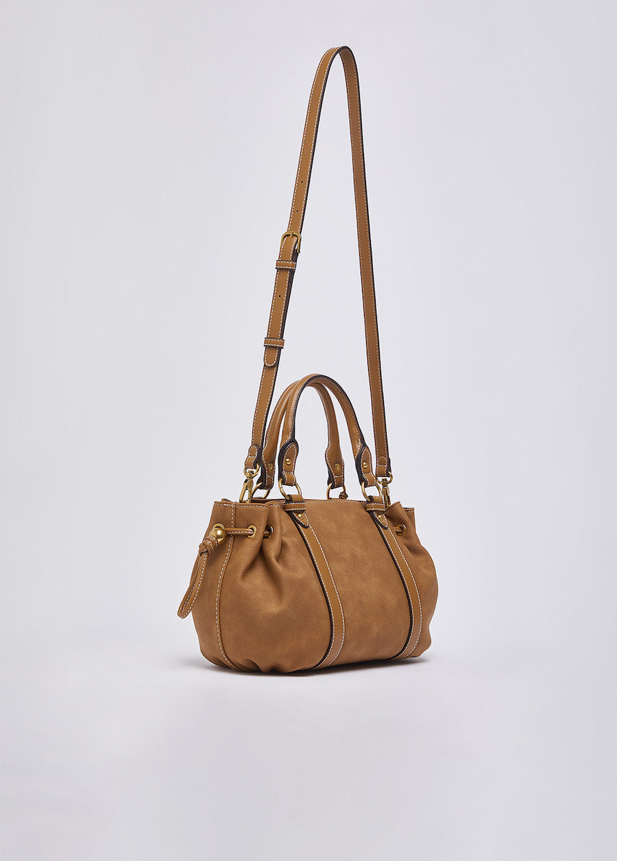Sac à main souple camel Liu Jo AA6081