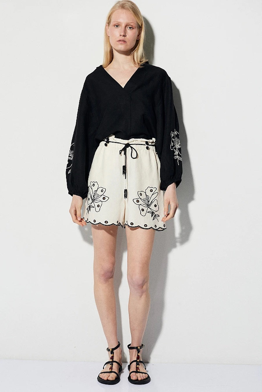 Short femme en lin BSB fashion