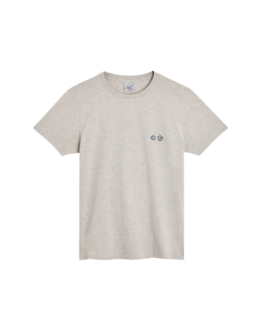 Tshirt manches courtes PULL IN avec vélo brodé