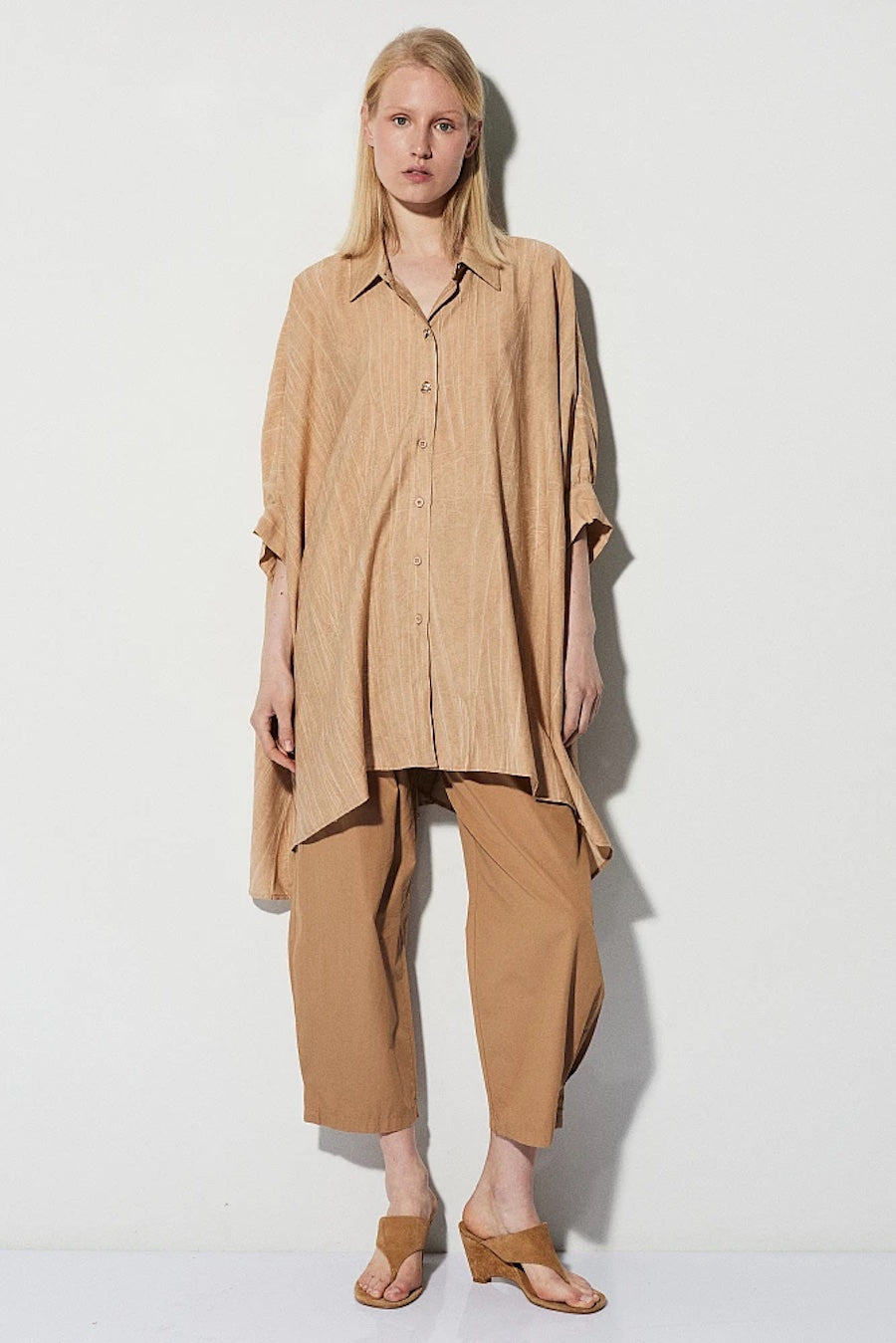 Chemise tunique BSB lage et rayée
