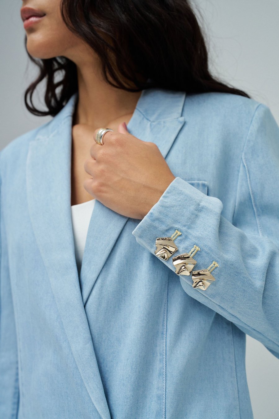Blazer en denim de chez Salsa Jeans