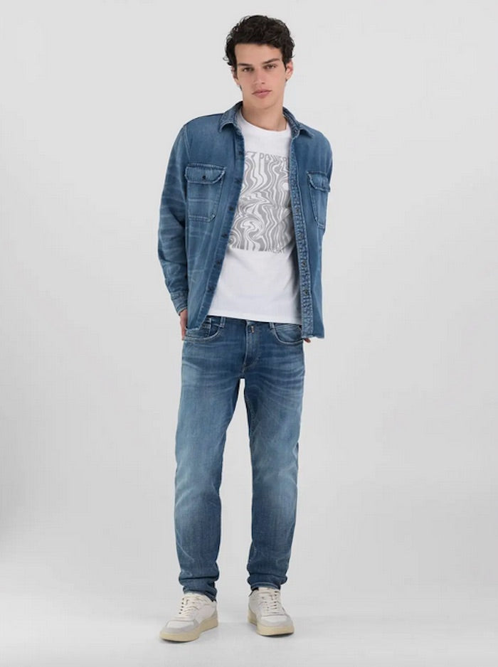 Chemise en jeans souple Replay