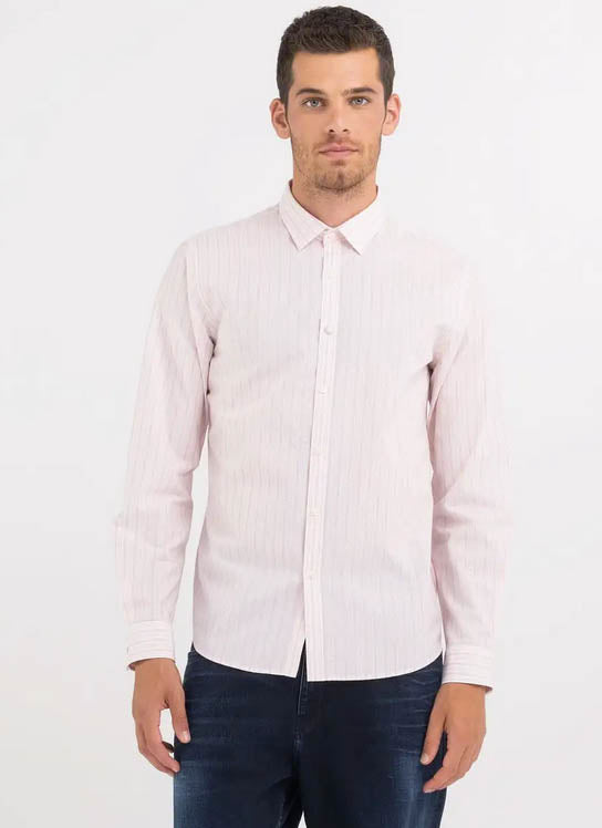 Chemise Replay M4118 rose