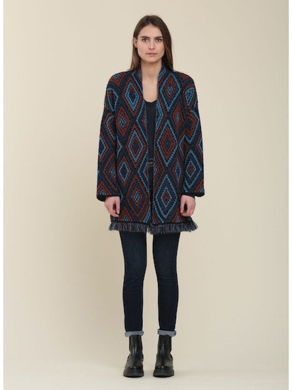 Gilet Rafia La Fée Maraboutée