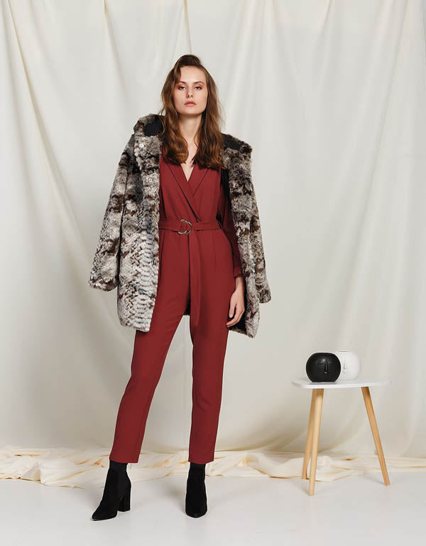 Manteau fausse fourrure BSB 042219004
