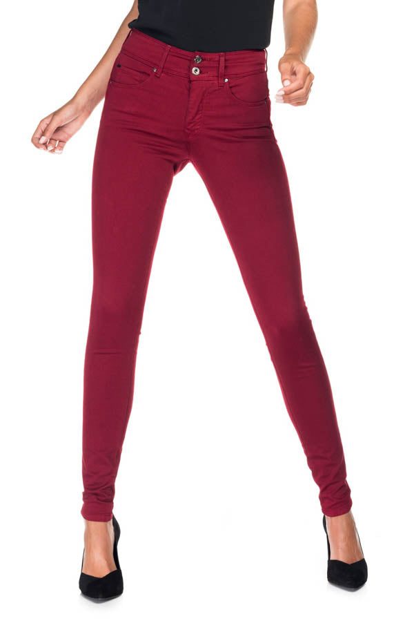 Pantalon Salsa 115544 32 Secret bordeaux