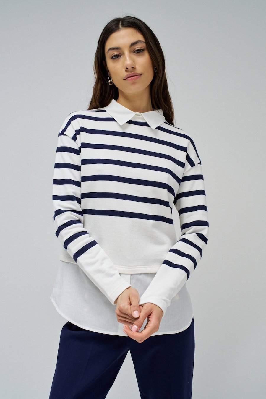 Pull chemise Salsa Jeans