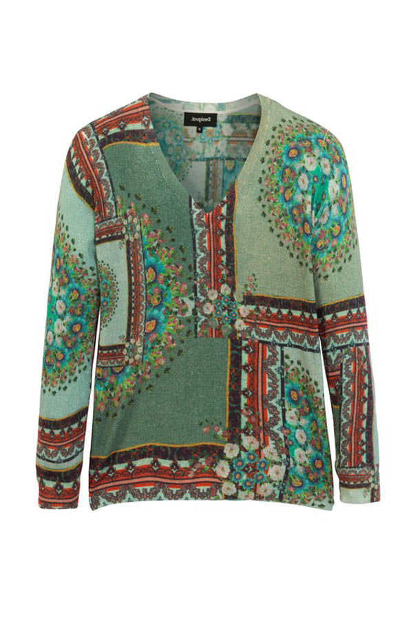 Pull imprimé Desigual 20WWJF74