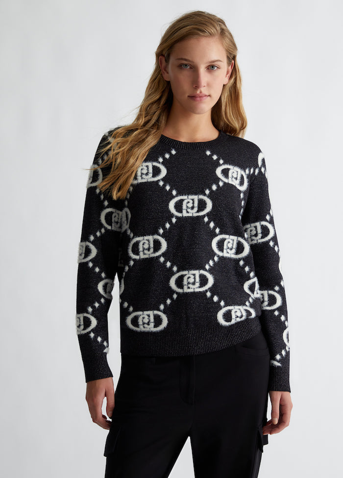 Pull jacquard Liu Jo sport