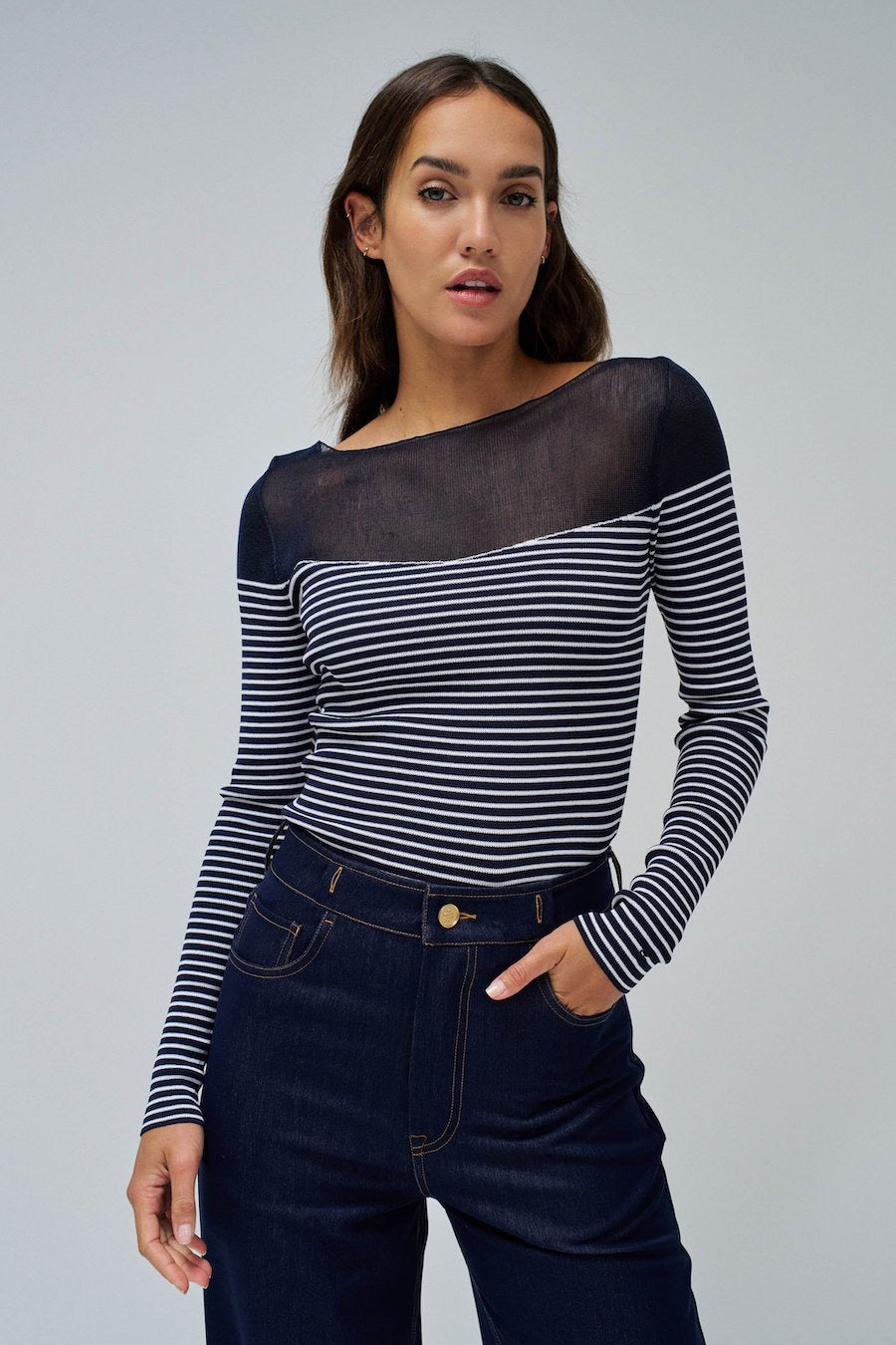 Pull léger avec resille Salsa