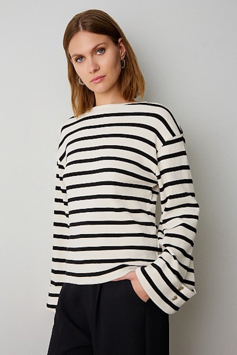 Pull marin femme BSB