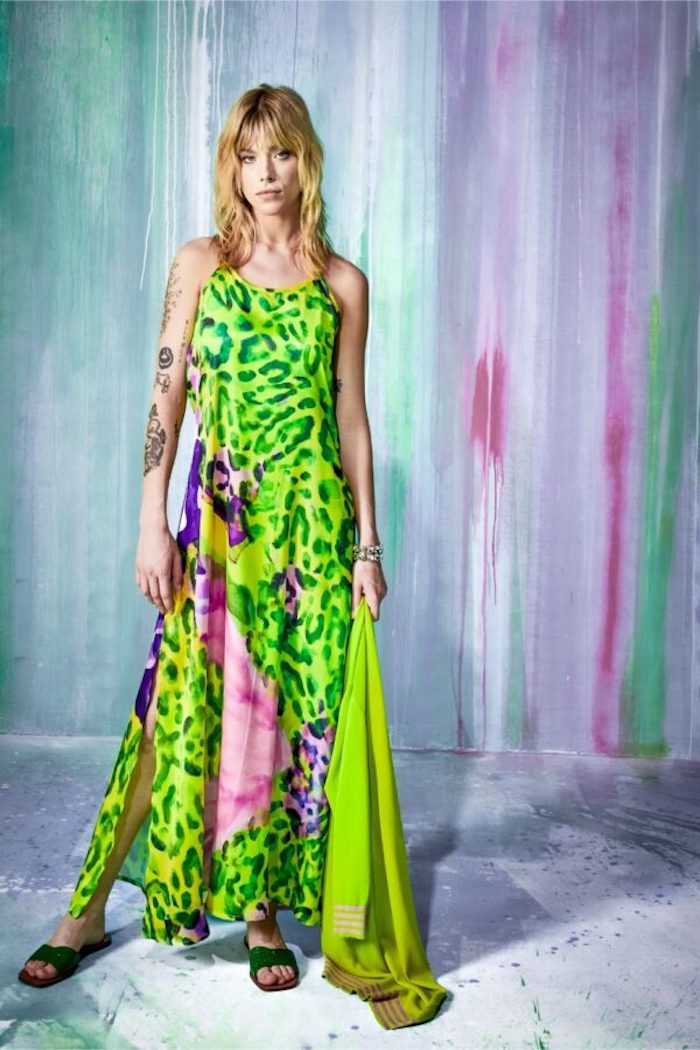 Robe longue animalier Z.O.E.