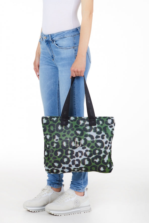 Shopper imprimé animalier Liu Jo TA3272