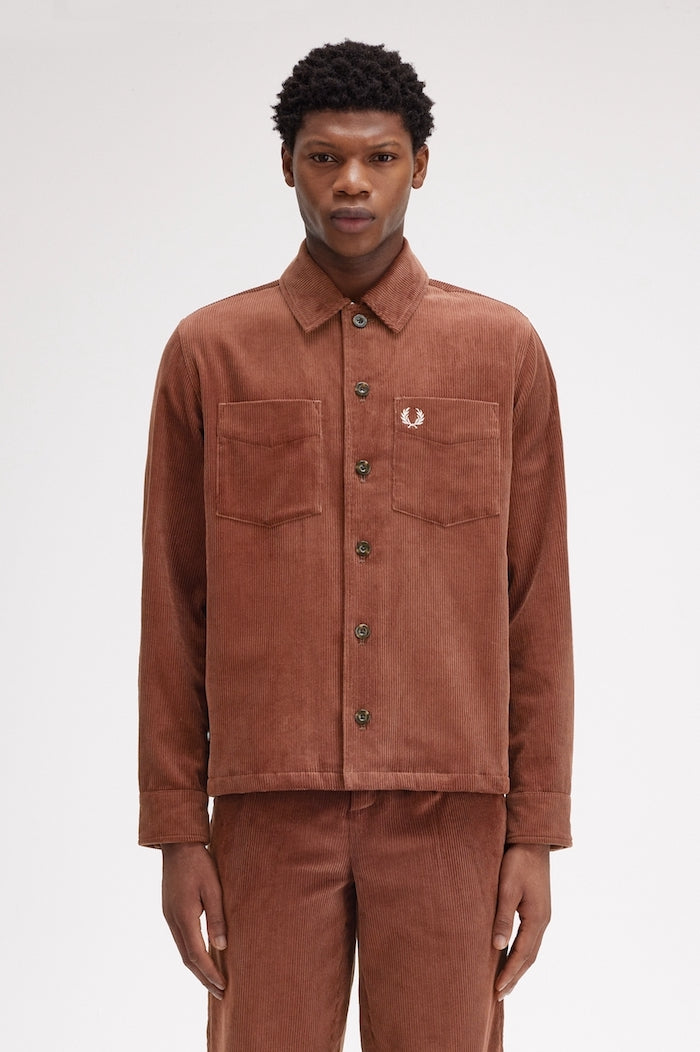 Sur chemise en velours Fred Perry