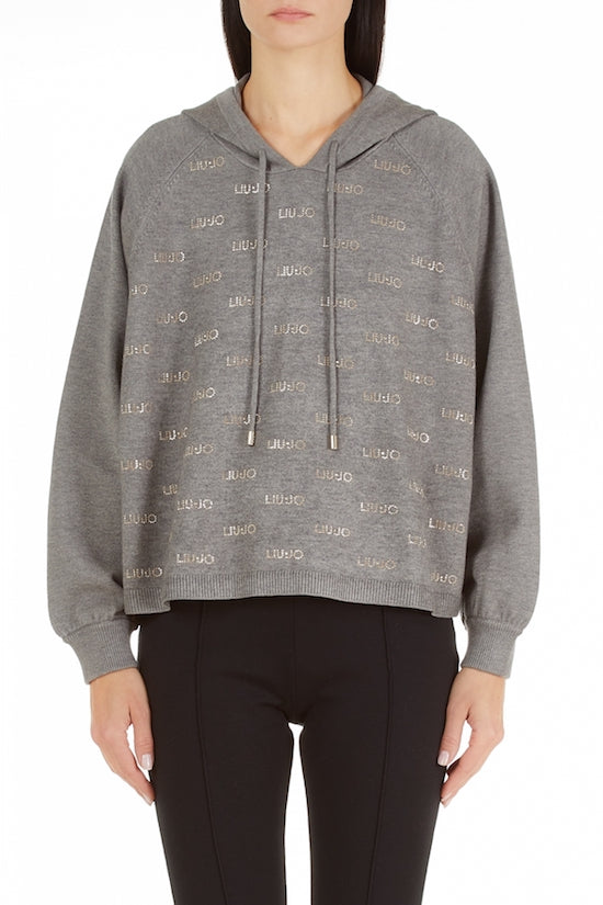 Sweat à capuche imprimé Liu Jo Sport