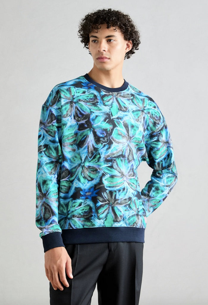 Sweat Scotch and Soda imprimé floral