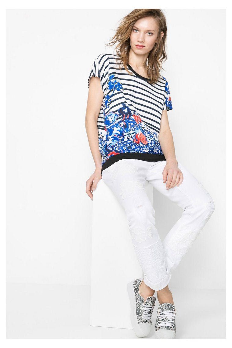 T Shirt Desigual 61T25Q3 1015
