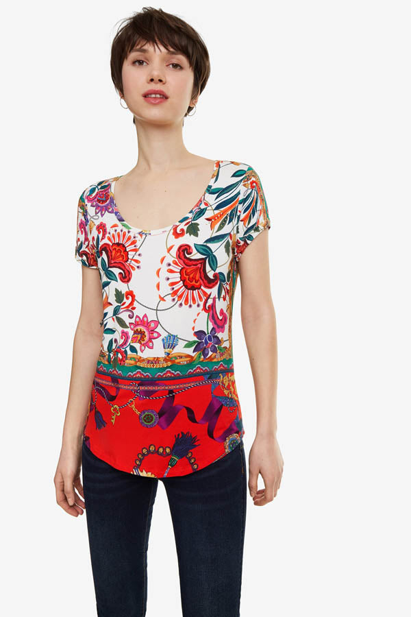 T shirt Leonor Desigual 19SWTKCV