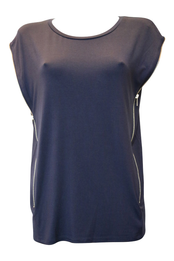 T Shirt Liu Jo F15126 bleu marine