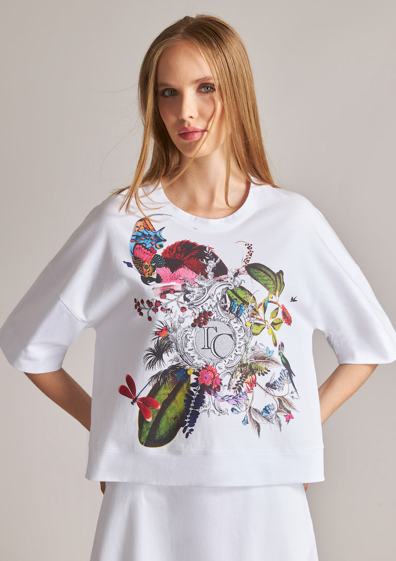 Tshirt oversize tricot Chic